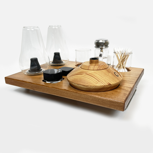 Zenco Sipping Wood Tray Organizer