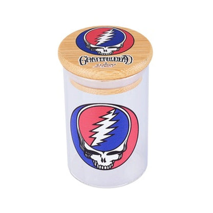 GRATEFUL DEAD GLASS STASH JAR