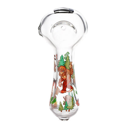 Pulsar Grumpy Bigfoot Glass Spoon Pipe - 4.5" 3ct
