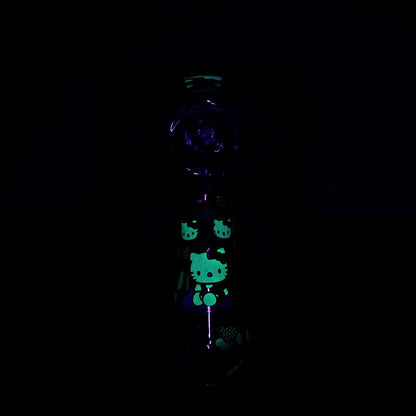 3CT BUNDLE - Hello Kitty Glass Spoon Pipe  - 4.5" / Designs Vary