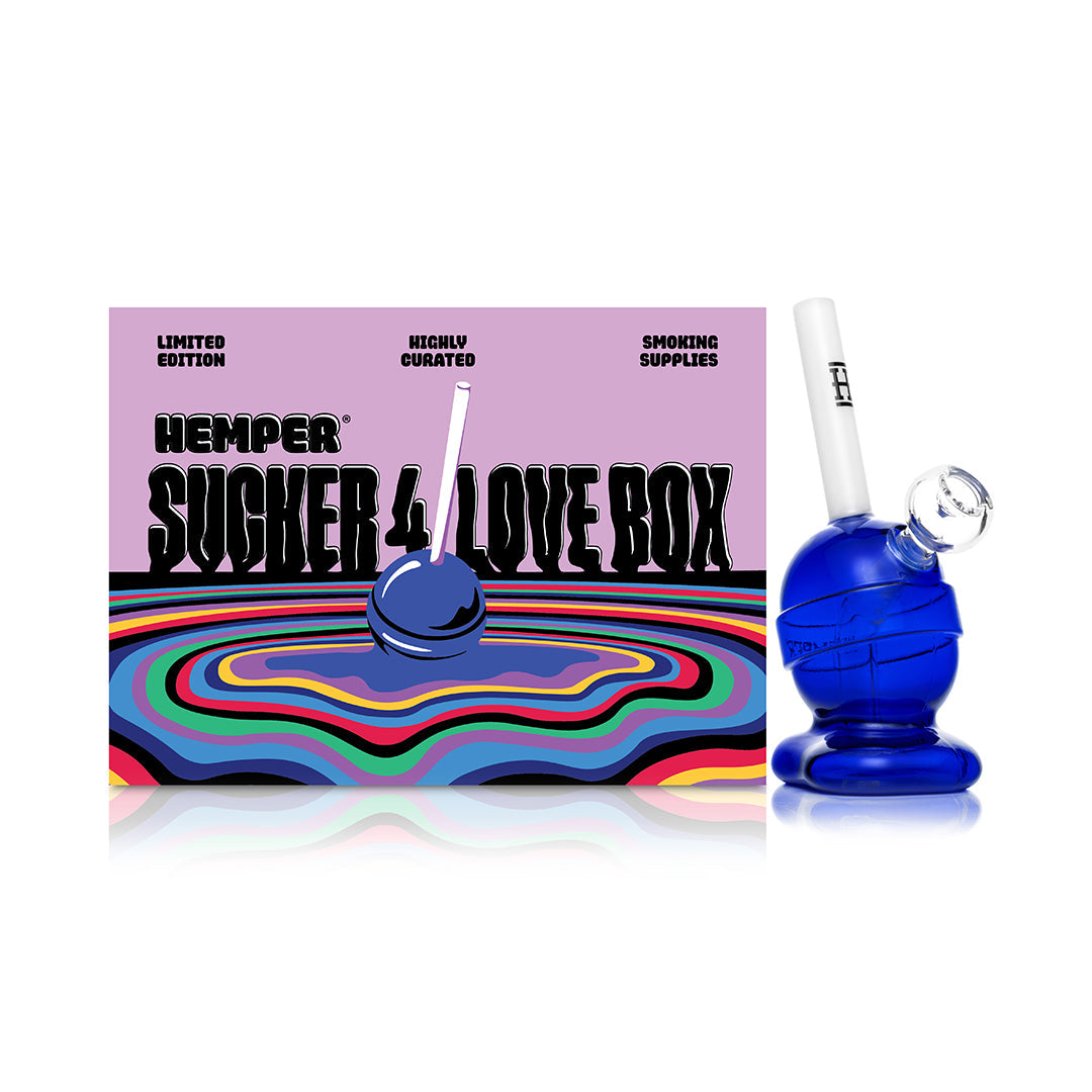 Hemper Sucker 4 Love Lollipop Bong 6.7" - Valentine Pop