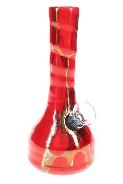 Ancient Creations Ceramics Mini Ceramic Water Pipe – 5″ – US-Made