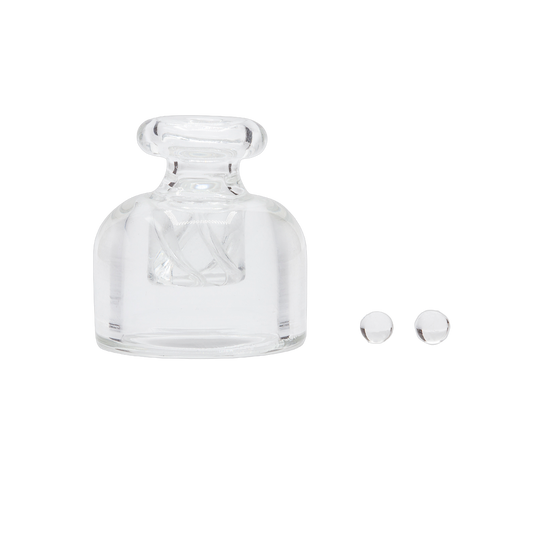 Stündenglass Modül Glass Carb Cap & Terp Pearls | Scientific Quartz