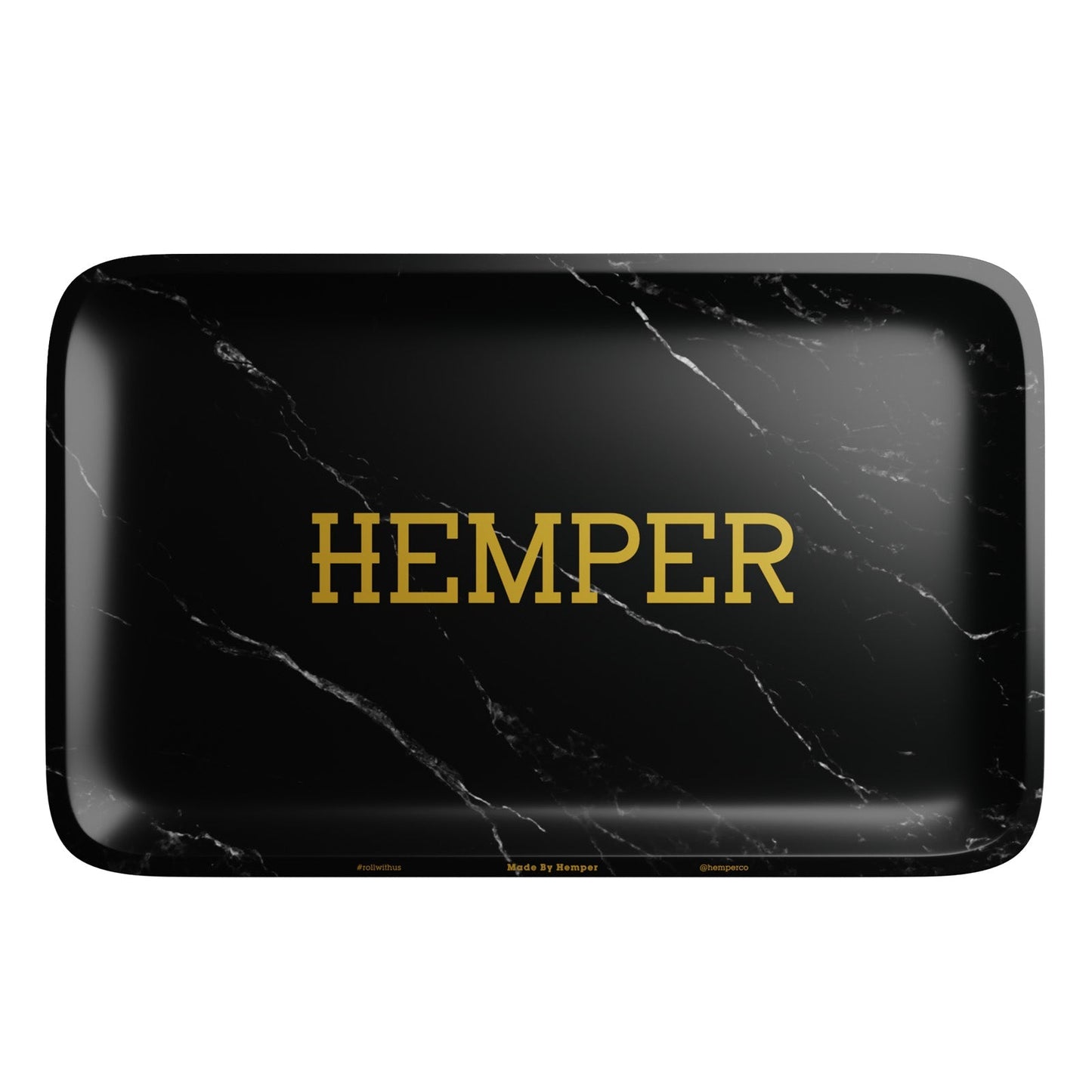 HEMPER - Luxe Black Marble Rolling Tray