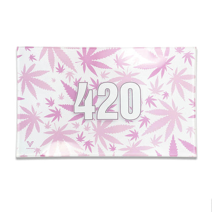 Glass "420" Rolling Tray