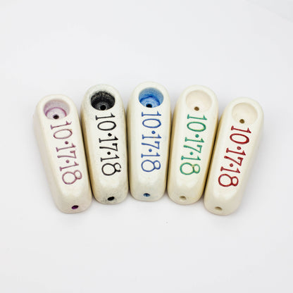 Handmade Ceramic Smoking Pipe [10.17.18]