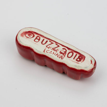 Handmade Ceramic Smoking Pipe [3D LETTERS]