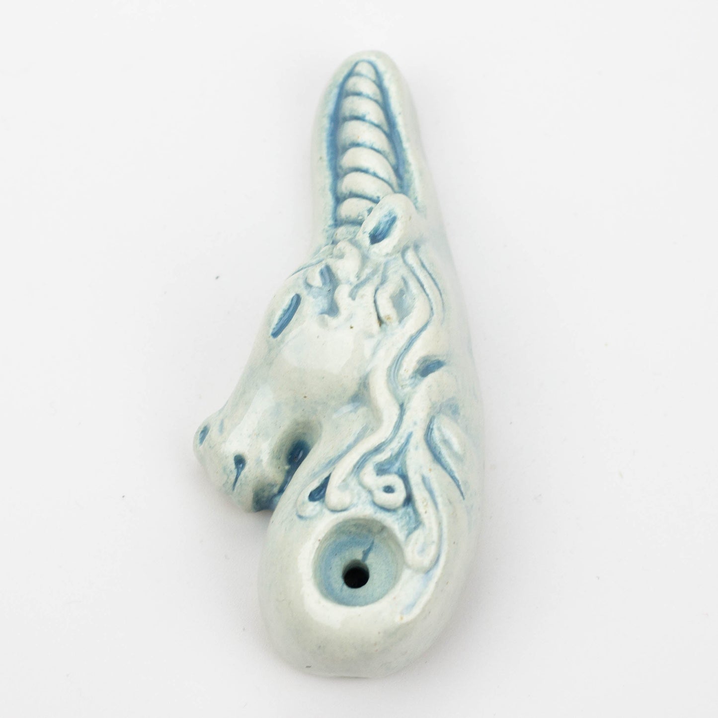 Handmade Ceramic Smoking Pipe [Unicorn]