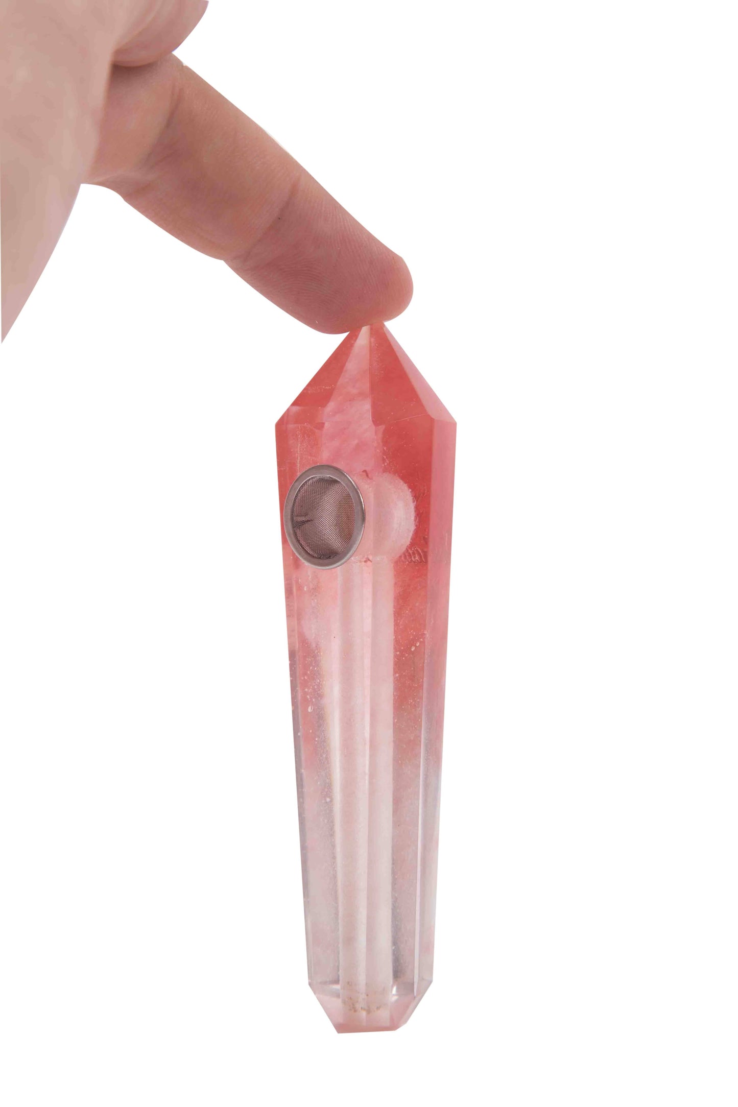 QUARTZ PIPE | RED MELTING STONE