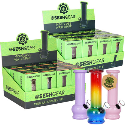 SeshGear Boxed Water Pipe | 5.75" | 12ct Display