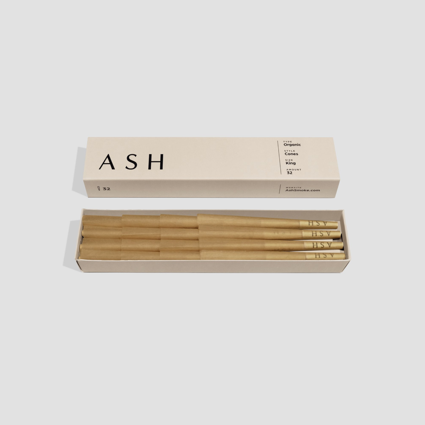 ASH Pre-rolled Cones | Organic