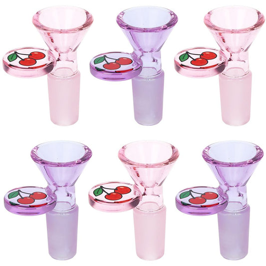 6CT BUNDLE - Cherry Funnel Bowl - 14mm M