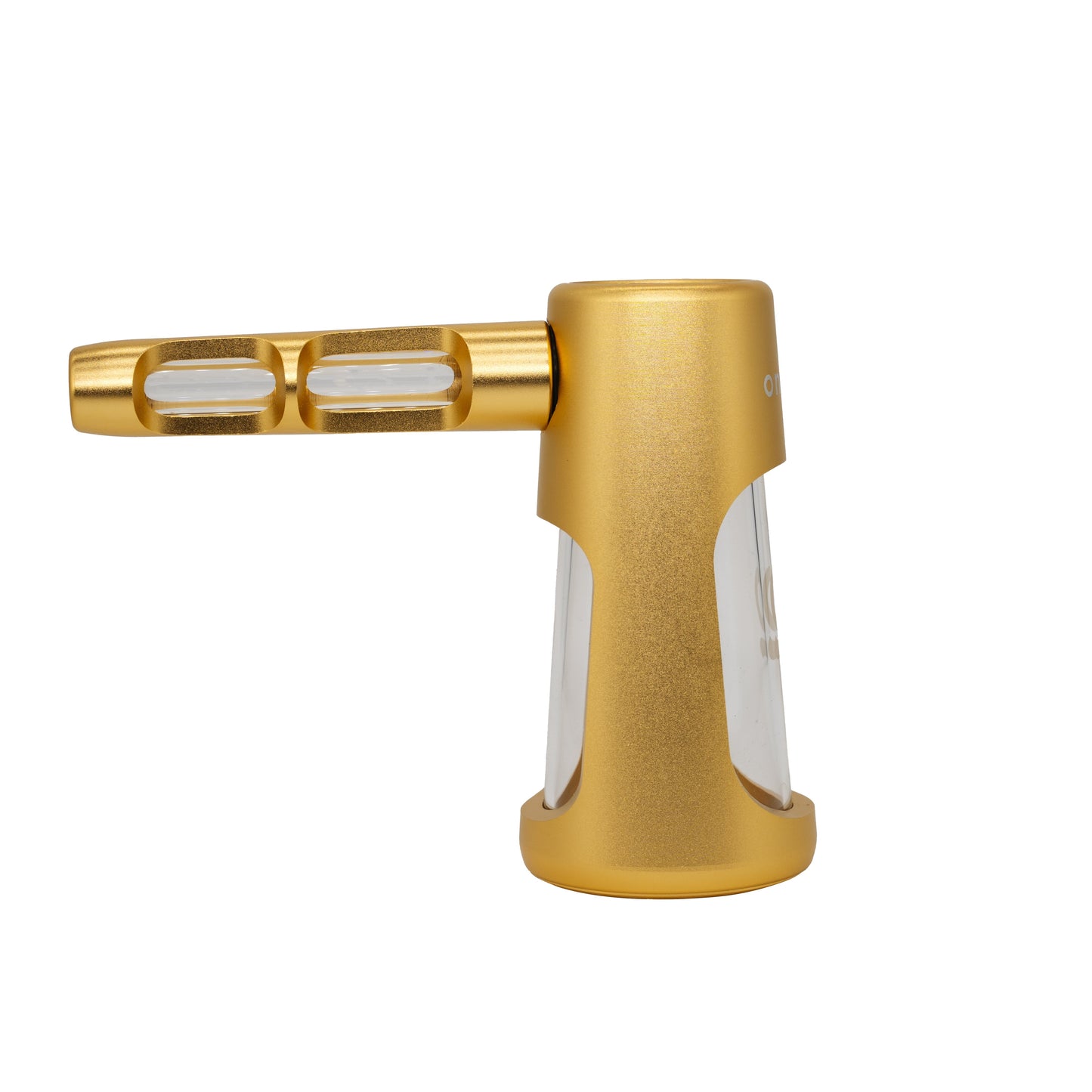 ONGROK Portable Glass Aluminum Bubbler Pipe