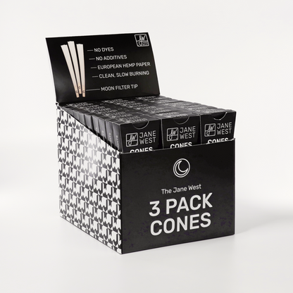 30ct Jane West "Night" Cone 3-packs | Display