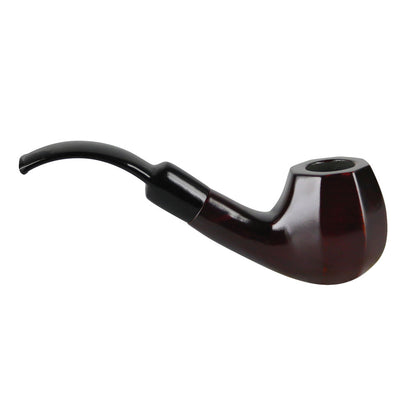 Pulsar Shire Pipes Bent Octagon Brandy Cherry Wood - 5.5