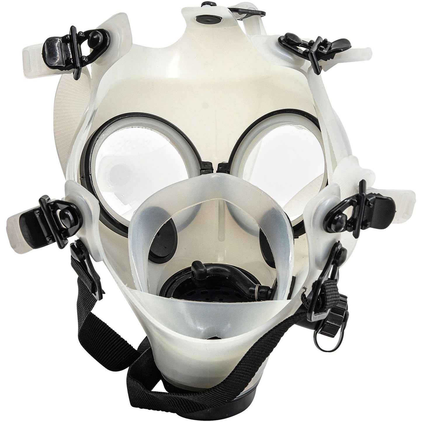 Acrylic Glow In The Dark Curved Steamroller Tube Gas Mask