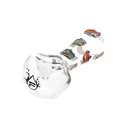 Pulsar VW Bus Glass Spoon Pipe - 4.5" 3CT