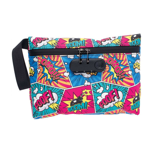Smellproof Bag 11" x 7.5" - Pop Art Comics