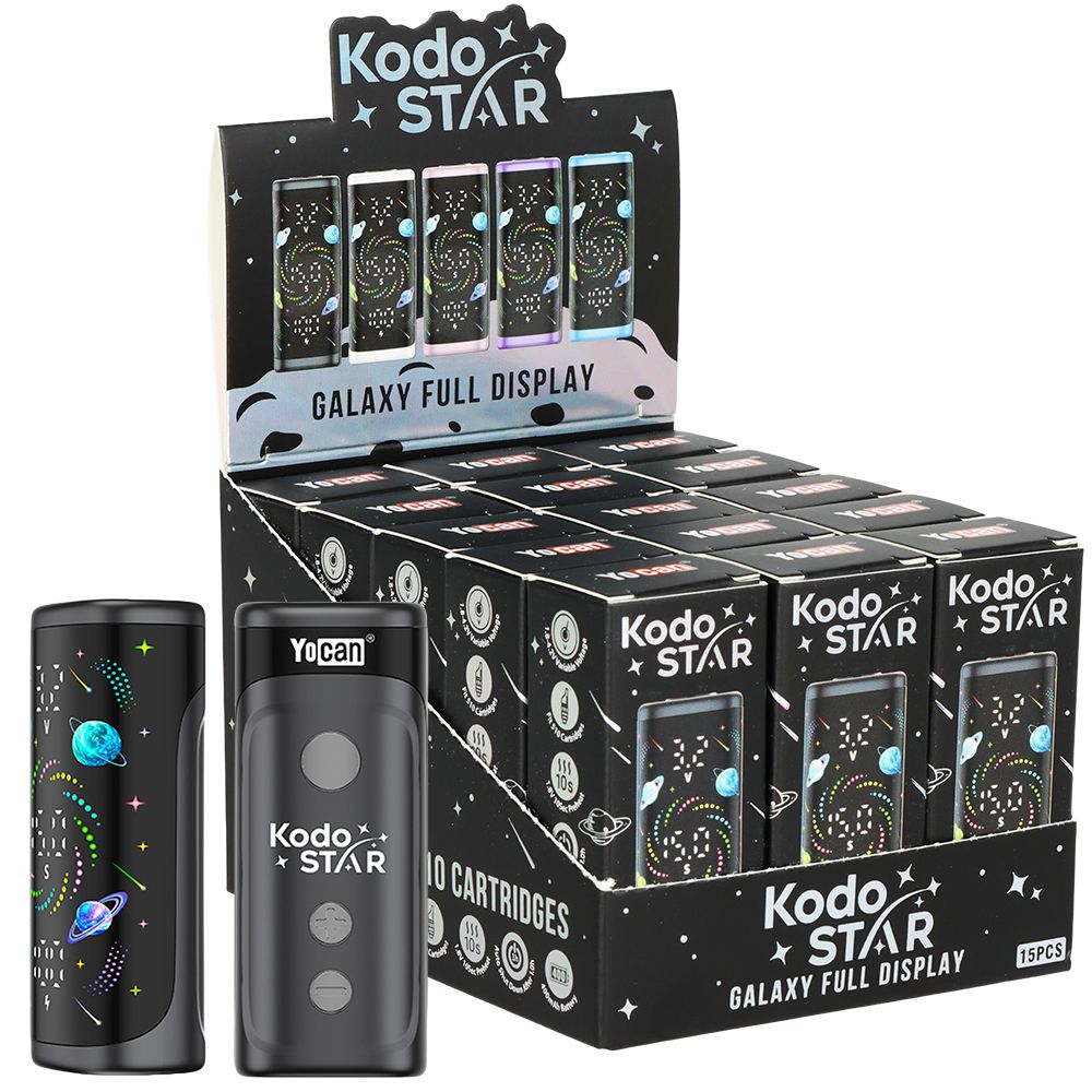 15ct Yocan Kodo Star 510 Box Mod - 400mAh | Display