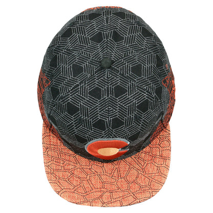 Grassroots Red Rocks Black and Red Snapback Hat