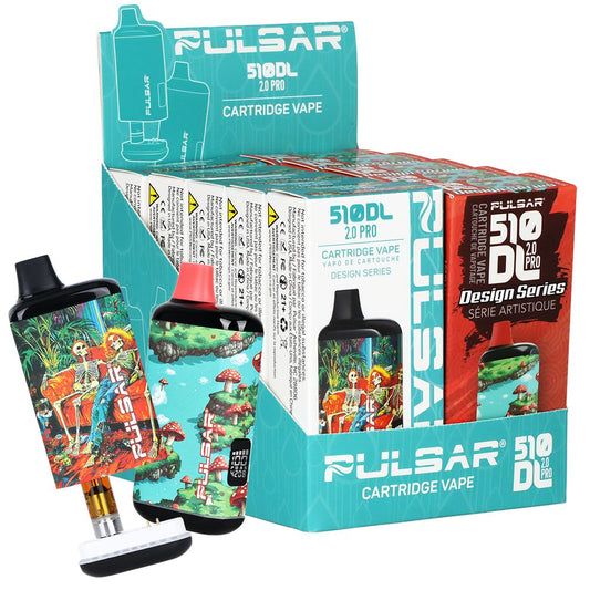 10ct Pulsar 510 DL 2.0 Pro Design Series 1 - Variable Voltage | Display