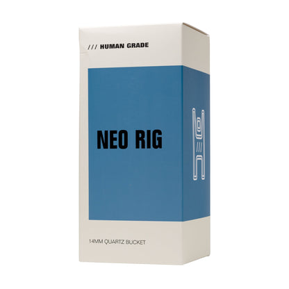 Human Grade Neo Glass Rig Water Pipe