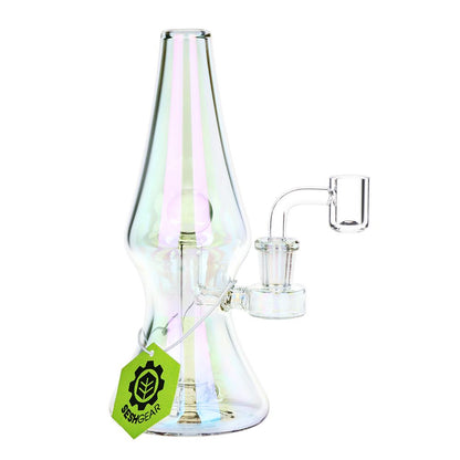 SeshGear Lava Lamp Electroplated Ombre Glass Dab Rig - 8" / 14mm F