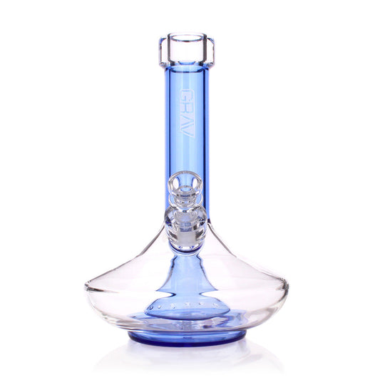 GRAV® FISSION DOWNSTEM PERC SMALL WIDE BASE BONG