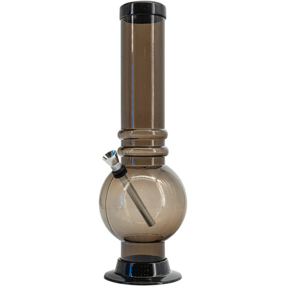 Acrylic Bubble Base Bong - 12-15"