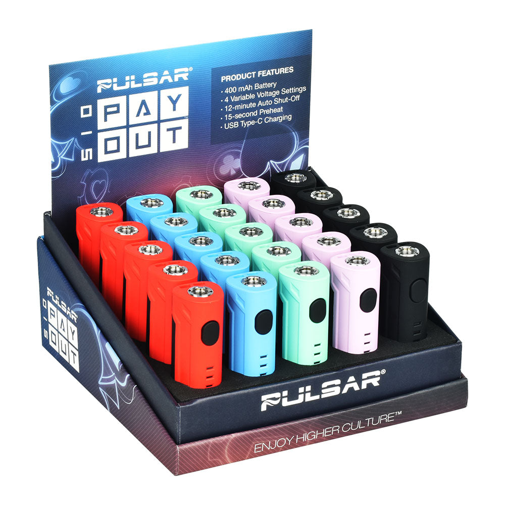 Pulsar 510 Payout VV Battery - 400mAh / 25pcs