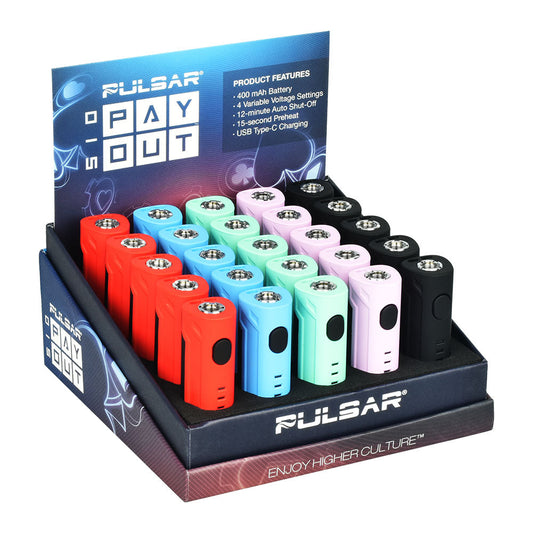 Pulsar 510 Payout VV Battery - 400mAh / 25pcs