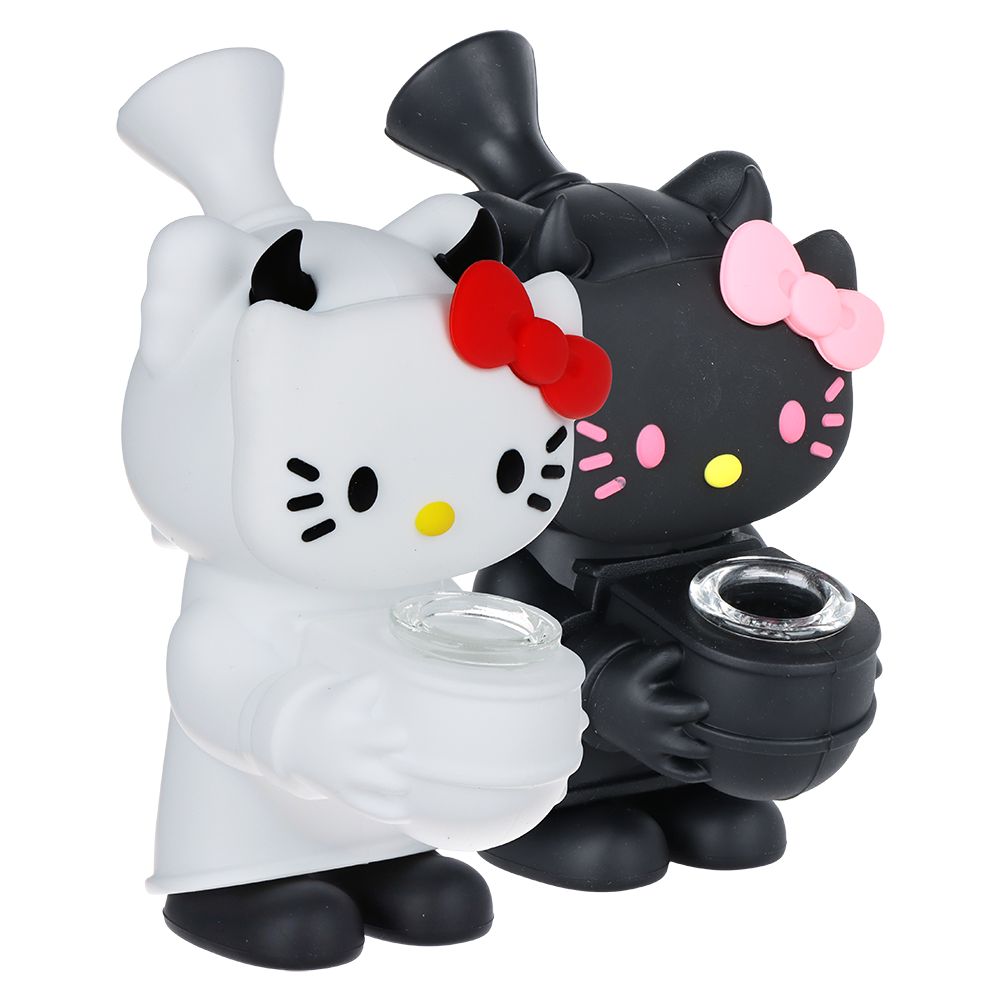 Hello Kitty Silicone Bubbler - 5.5 | Colors Vary