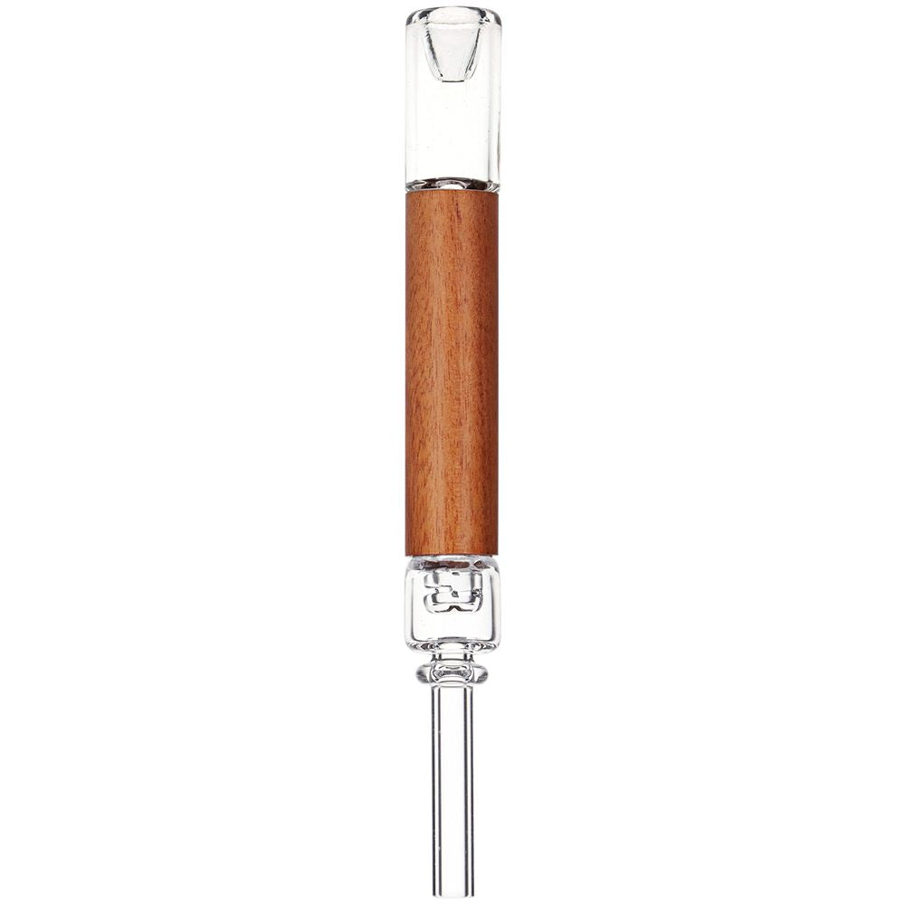 Pulsar Quartz & Rosewood Deco Dab Straw - 5.75"