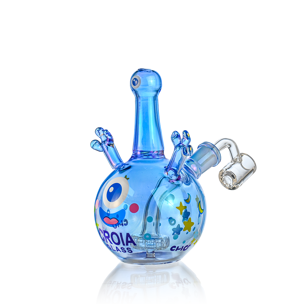 Cyclops Monster Mini Dab R°g with Showerhead Perc | Croia Glass