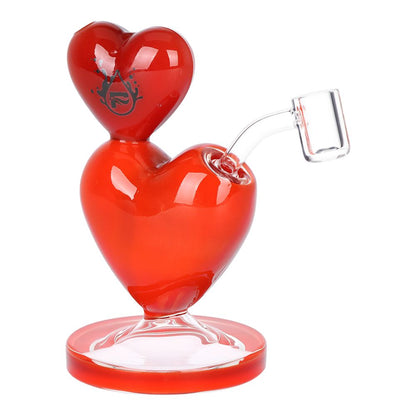 Pulsar Two-Hearted Glass Dab Rig | 6.5" | 14mm F