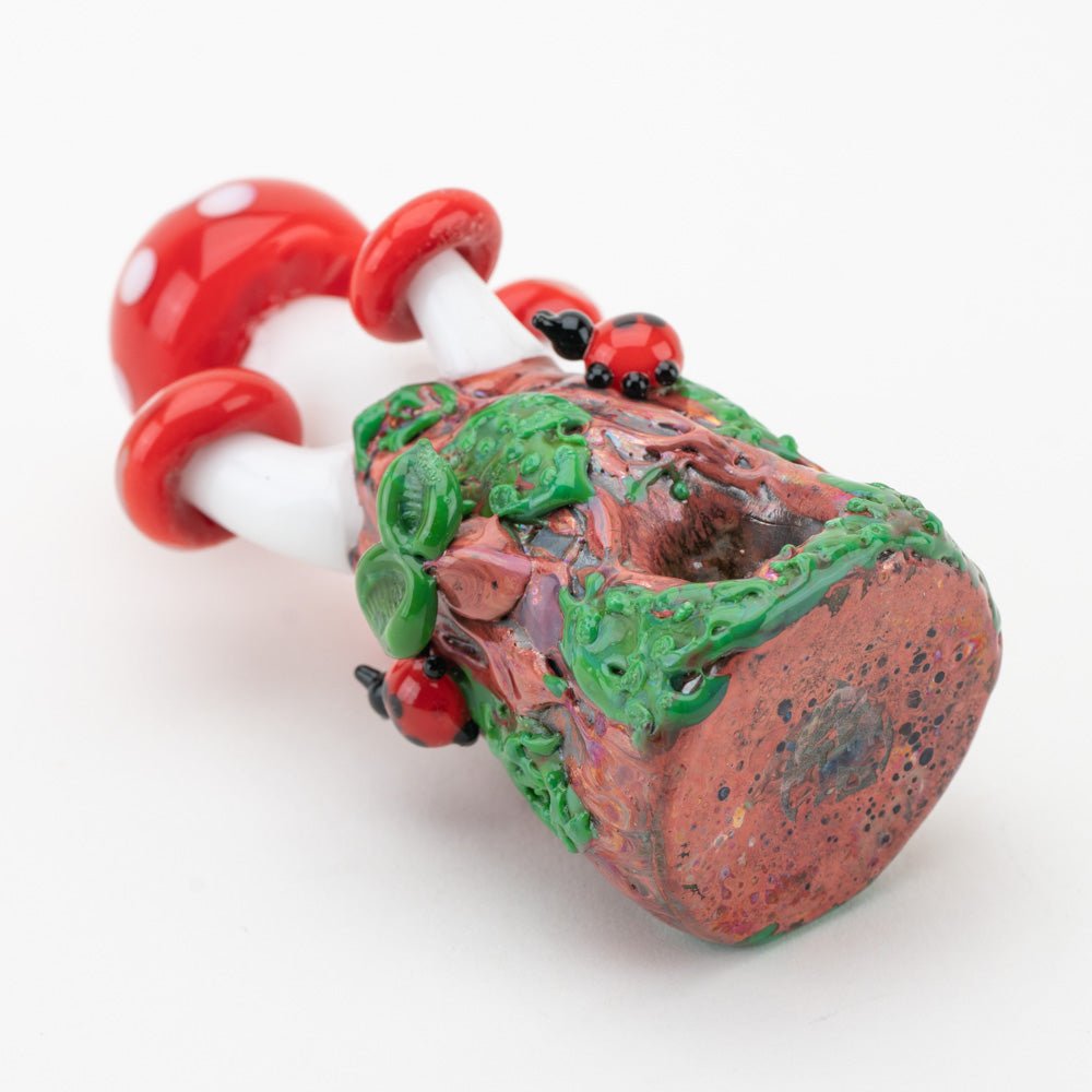 Empire Glassworks Mushrooms Glass Pipe 🍄