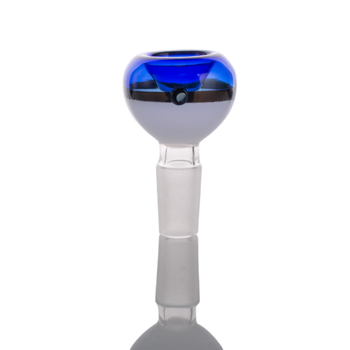 Blue Poke Ball Glass Bong Bowl 14mm