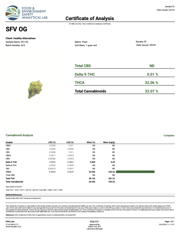 SFV OG