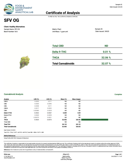 SFV OG