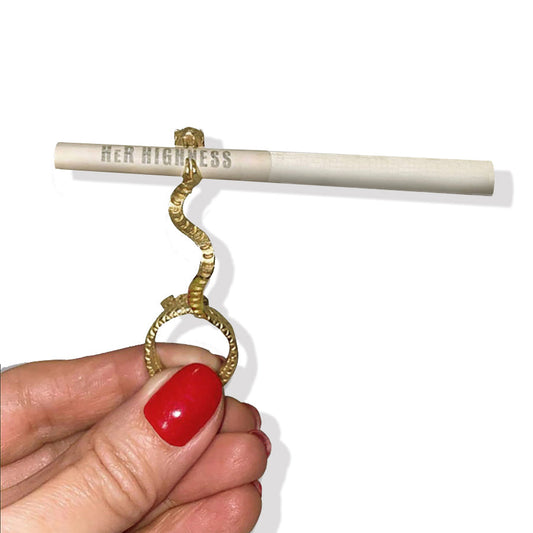 Snake in the Grass Joint Holder Ring