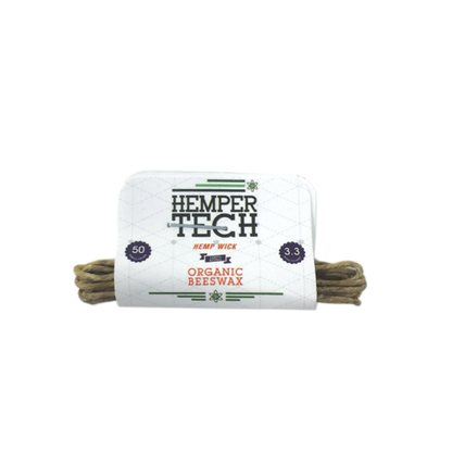 HEMPER Tech Organic Beeswax Hempwick