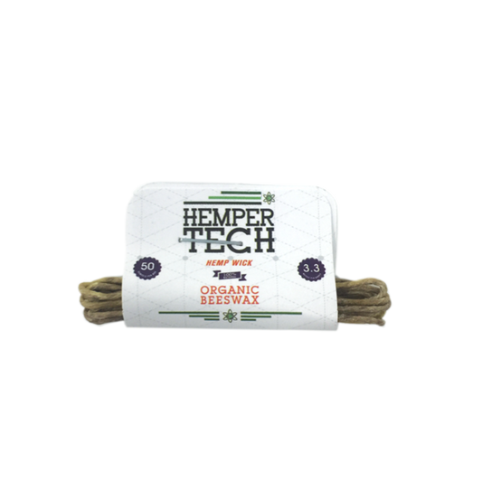 HEMPER Tech Organic Beeswax Hempwick