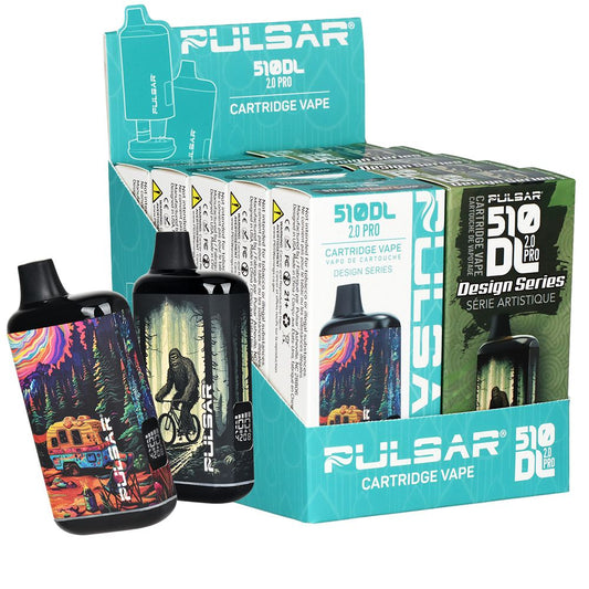 10ct Pulsar 510 DL 2.0 Pro Design Series 2 - Variable Voltage | Display