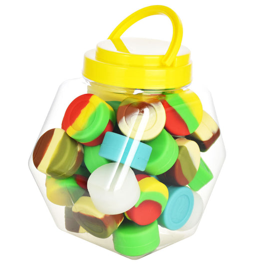 Pulsar RIP Silicone Display Container - 38mm / 6mL /  55pcs / Colors Vary