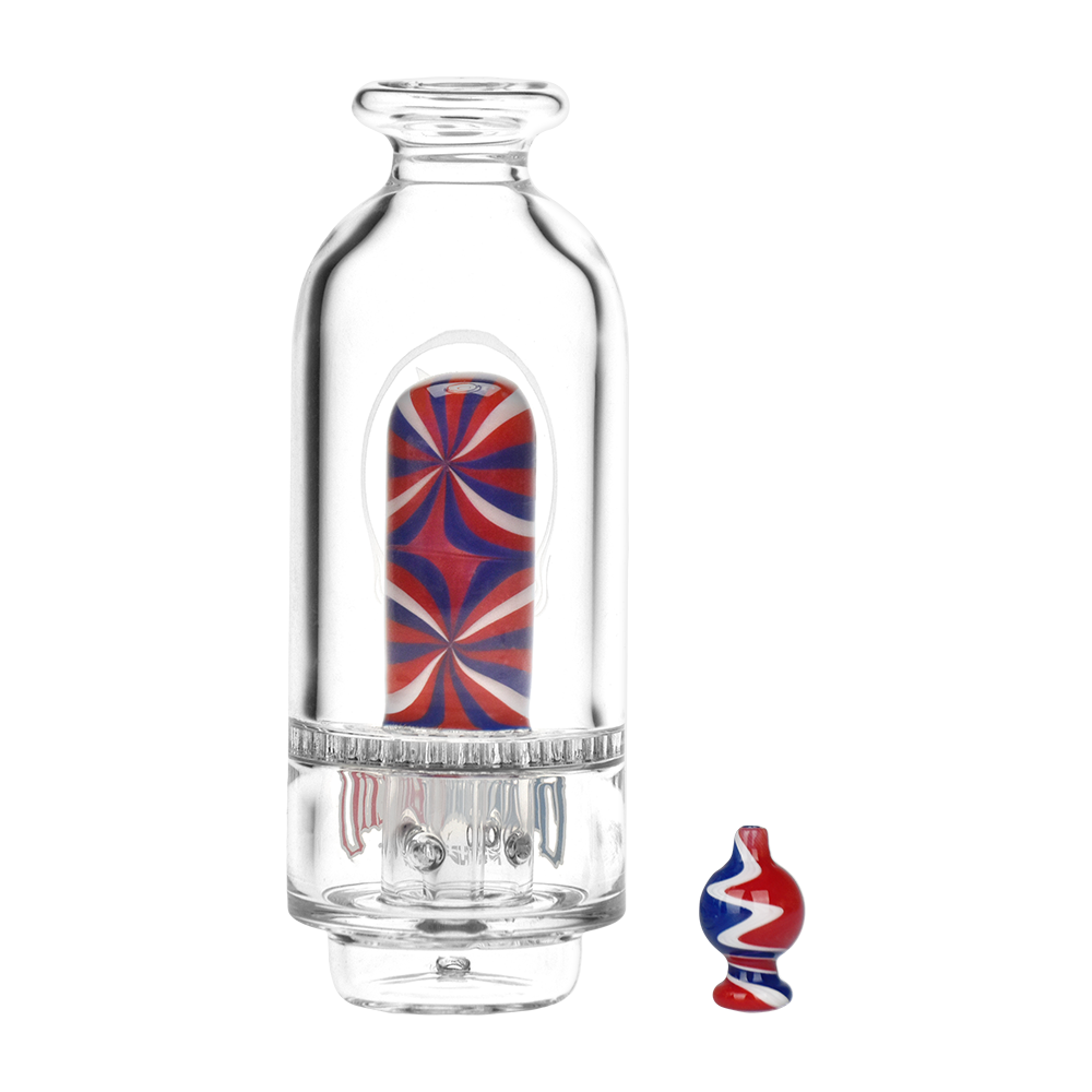 Grateful Dead Sandblasted Stealie Puffco Peak Glass