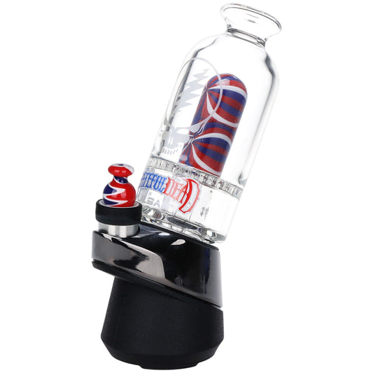 Grateful Dead Sandblasted Stealie Puffco Peak Glass