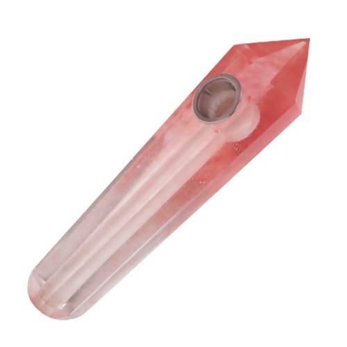 QUARTZ PIPE | RED MELTING STONE