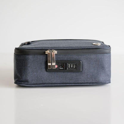 Herb & Mary | Smell Proof Accessories Storage Stash Case w/Integrated Combo Lock (Medium)