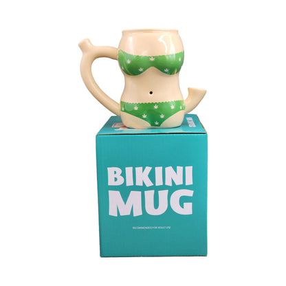 Roast & Toast Mug Pipe - Green Bikini