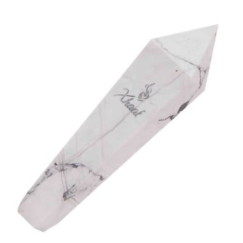 QUARTZ PIPE | WHITE TURQUOISE